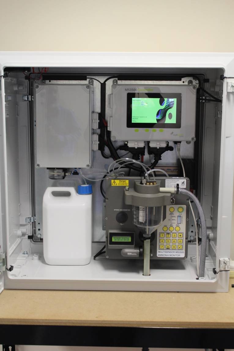 MS3500 在线氨气监测仪应用于污水